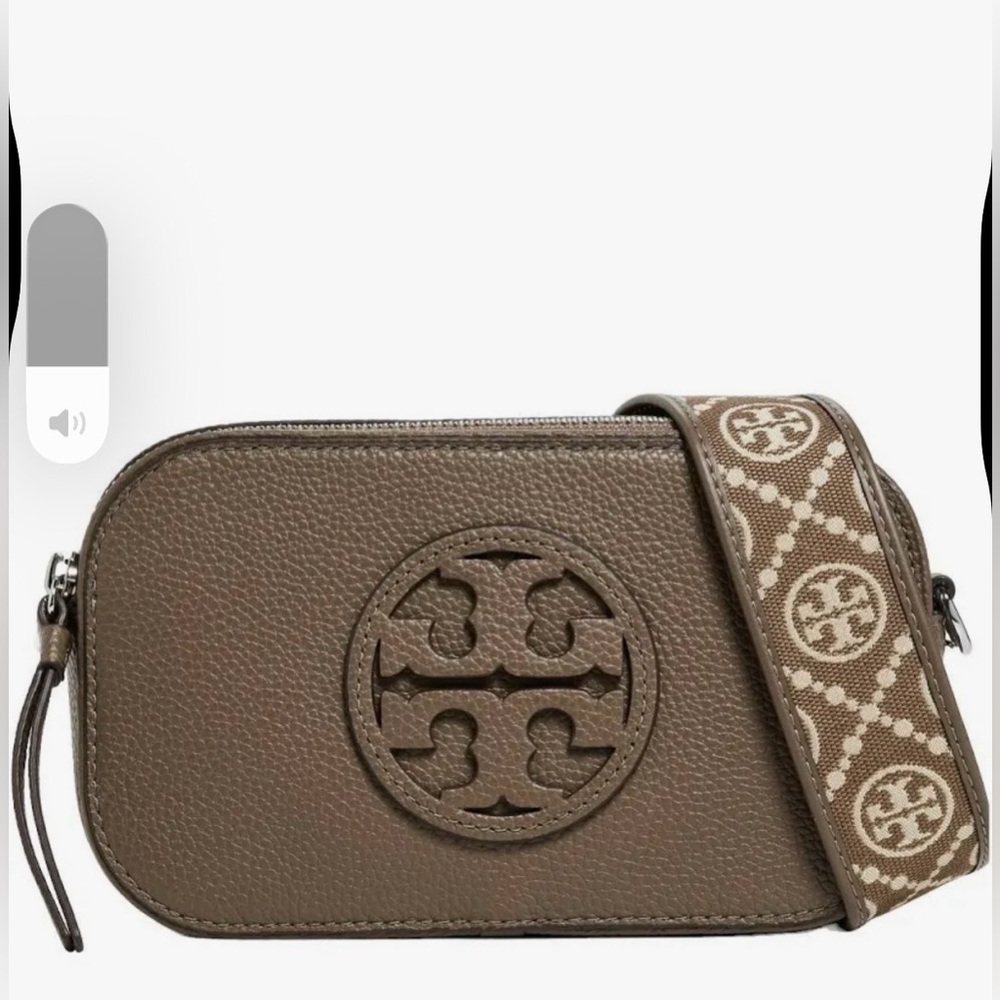 Tory Burch Miller Mini Crossbody Bag—Wild Mushroom ✨like new✨